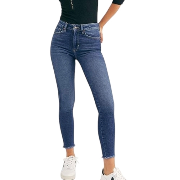 Free People We The Free Raw High-Rise Jegging Jeans - Picture 1 of 9